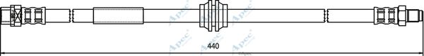 APEC BRAKING Тормозной шланг HOS3590